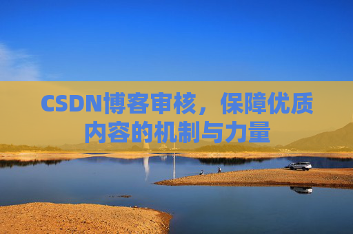 CSDN博客审核,保障优质内容的机制与力量